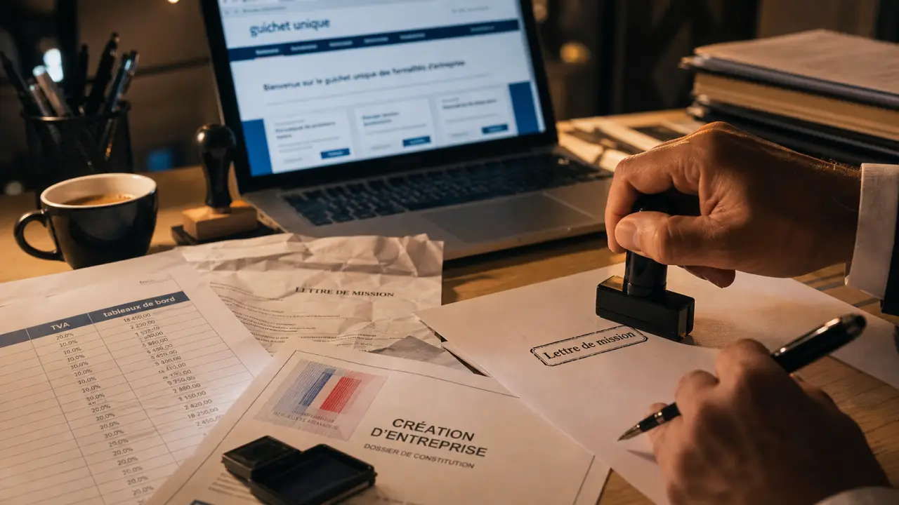 Expert comptable création d’entreprise et lettre de mission