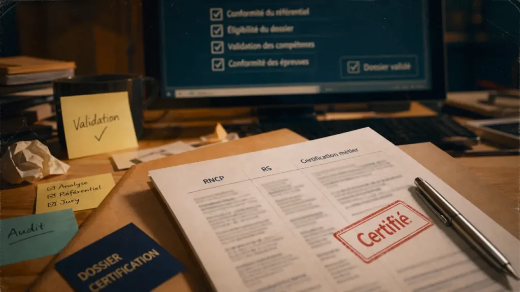 Certification RNCP ou RS : quelle valeur réelle pour une formation en ligne Skilldemy selon votre projet ?