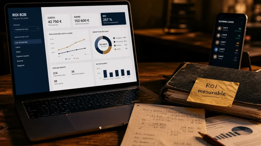 ROI, IA et données clients : ce qu’il faut vérifier avant de choisir Markeonbiz marketing digital