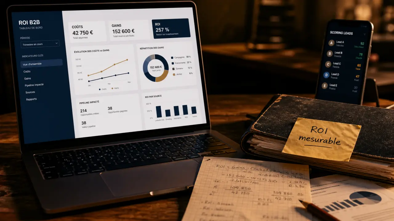 Markeonbiz marketing digital : ROI, IA et données clients à vérifier