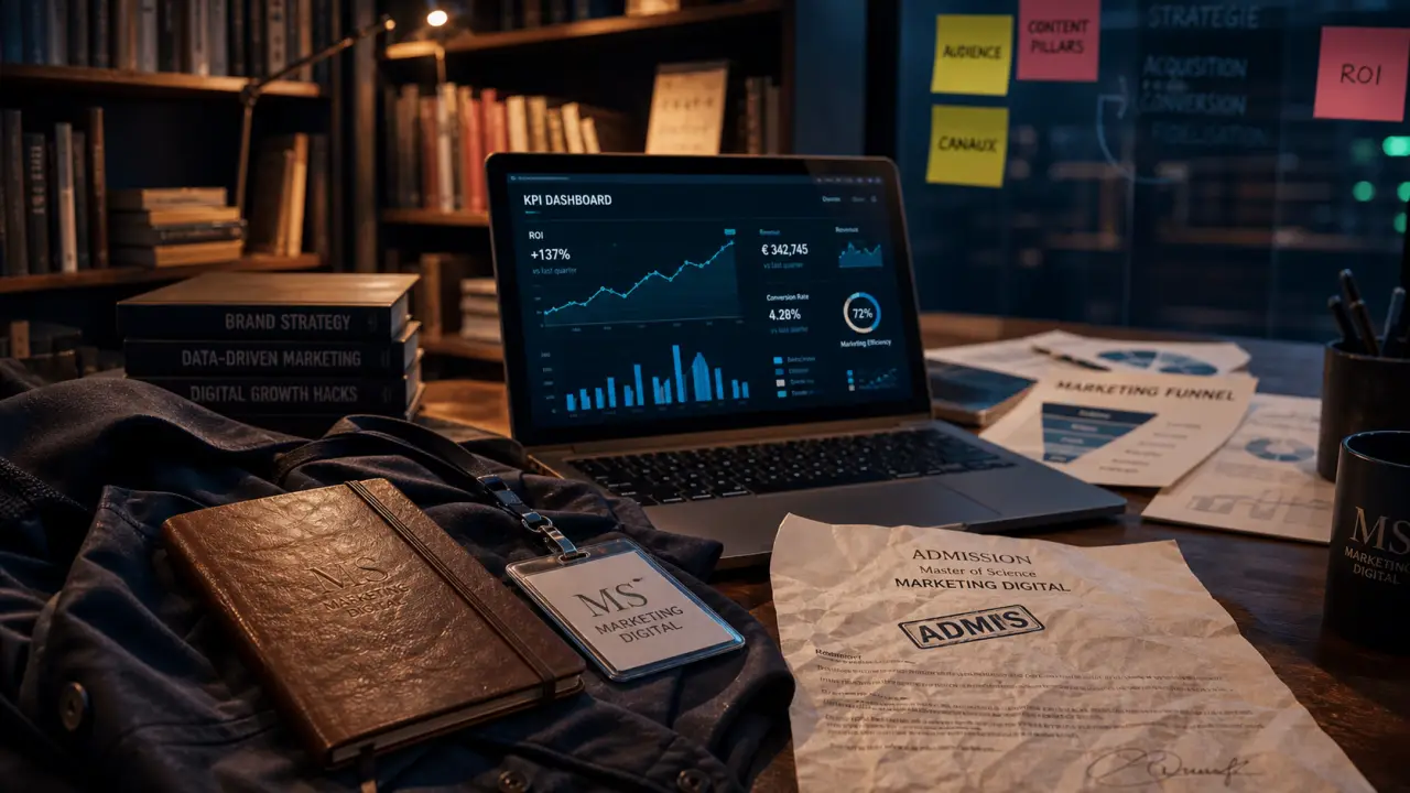MS marketing digital : badge et KPIs, master vs MSc vs Mastère Spécialisé