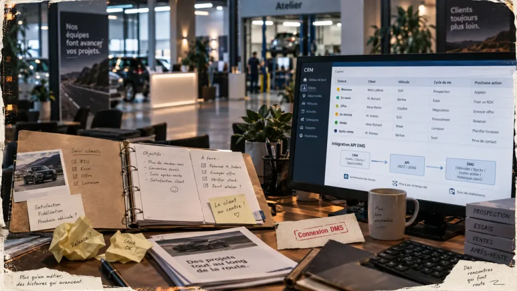 Agence CRM auto : l&rsquo;erreur de suivi qui fait perdre 40 % des opportunités