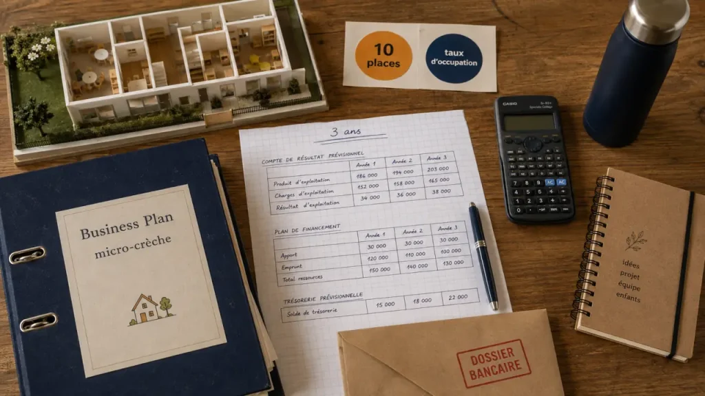 Micro-crèche : budget, rentabilité et dossier bancaire pour convaincre la banque