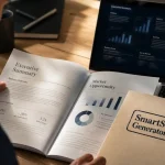 Business plan template SmartStart Generator avis : entrepreneur lit un business plan