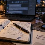 leexi logiciel saas : réunions en actions suivies, dictée et suivi des notes