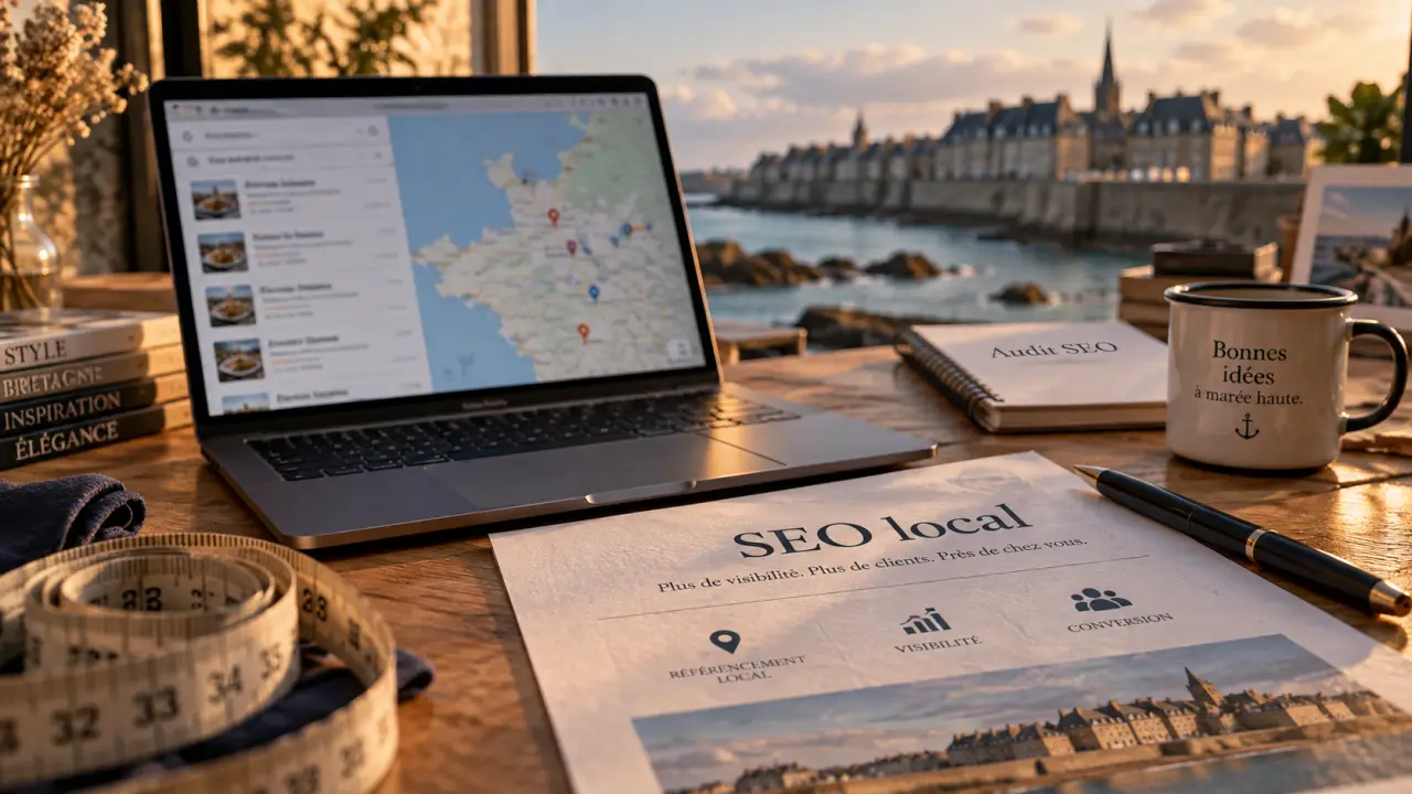 Référencement naturel saint malo : bureau SEO local et Google Maps