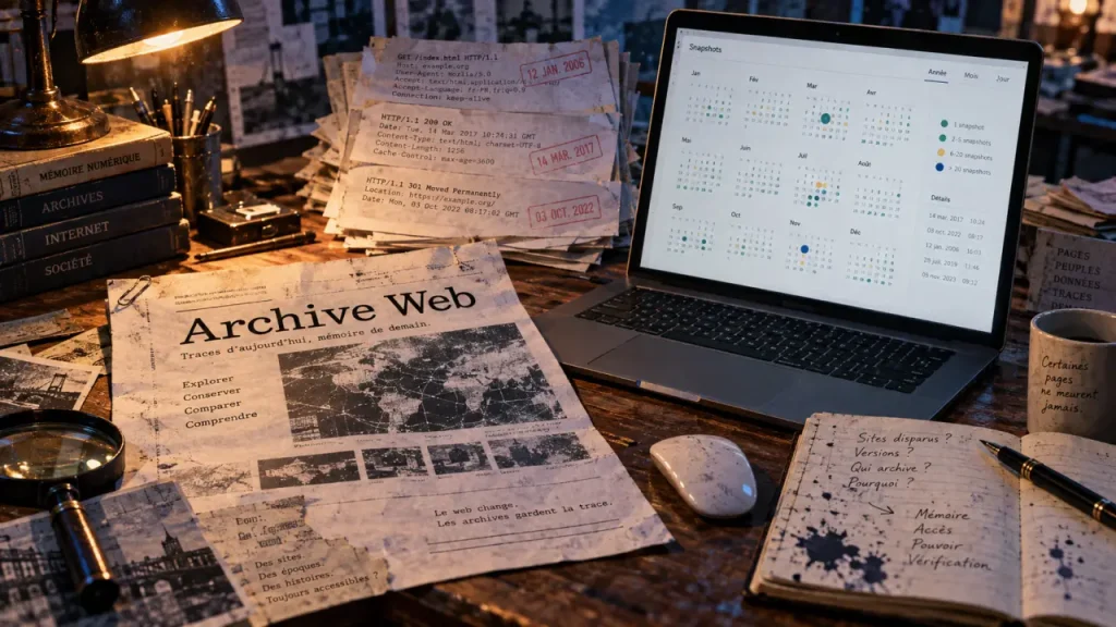 Un site web en cache aide à retrouver une page, mais ne remplace pas une archive