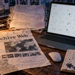 Site web en cache : archive Web à retrouver
