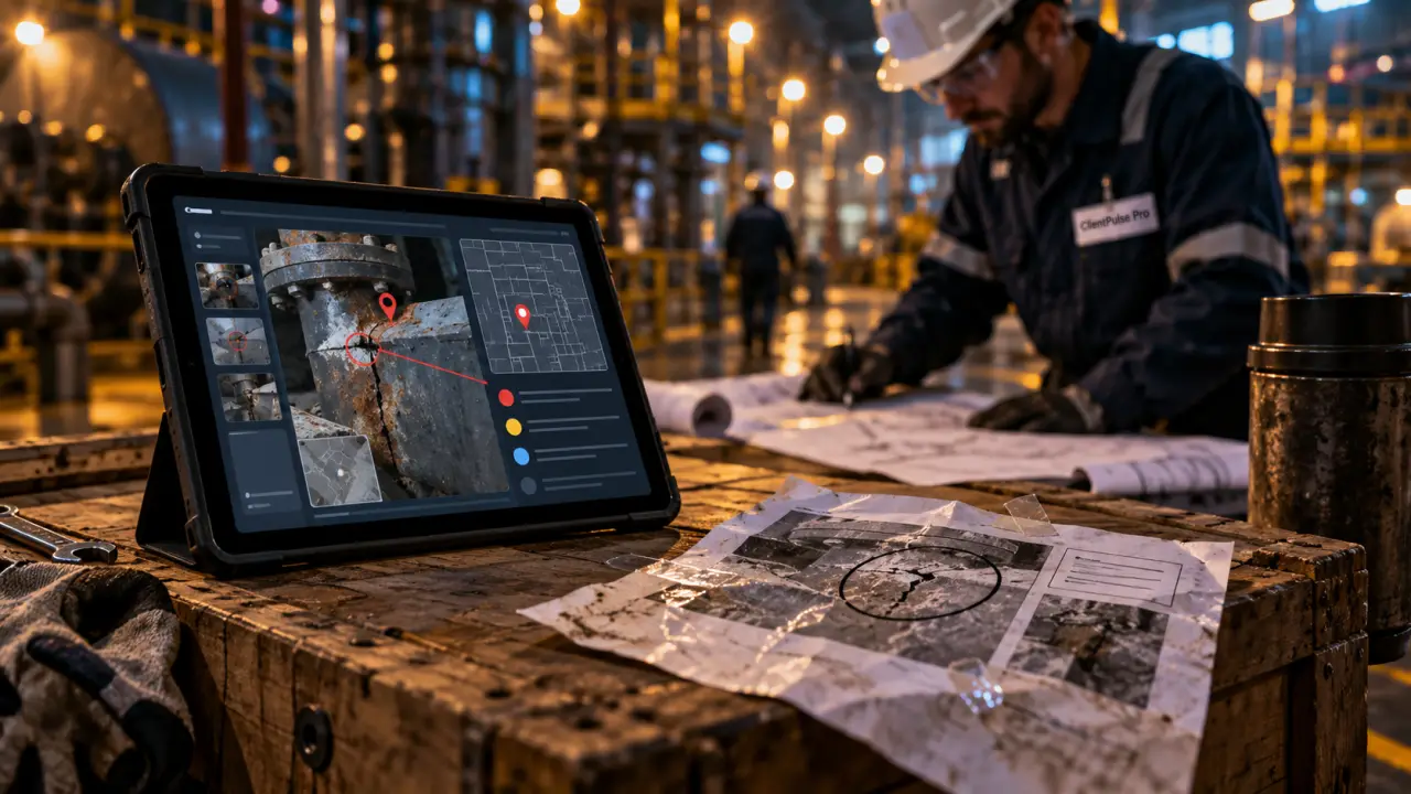 Avis crm clientpulse pro 2024 : inspection terrain sur site