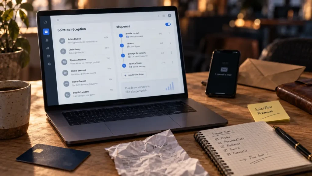 Salesflow Premium : outil de prospection LinkedIn redoutable, mais est-ce vraiment un CRM ?